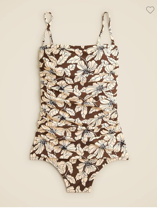 J. Crew Other - JCrew women’s Ruched Bandeau Swimsuit